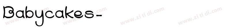 Babycakes字体转换