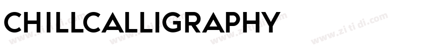 ChillCalligraphy字体转换