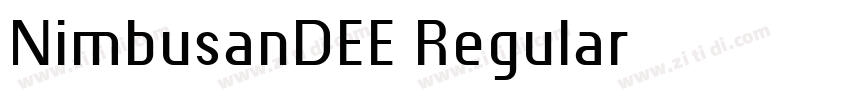 NimbusanDEE_Regular字体转换 NimbusanDEE_Regular字体转换