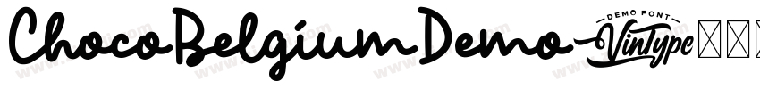ChocoBelgiumDemo字体转换