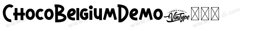 ChocoBelgiumDemo字体转换