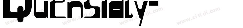 Quensialy字体转换