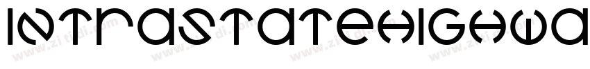 IntraStateHighwayCo字体转换