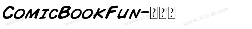 ComicBookFun字体转换