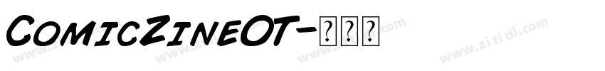 ComicZine0T字体转换