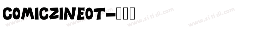 ComicZine0T字体转换