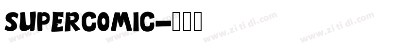 SuperComic字体转换