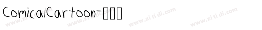 ComicalCartoon字体转换