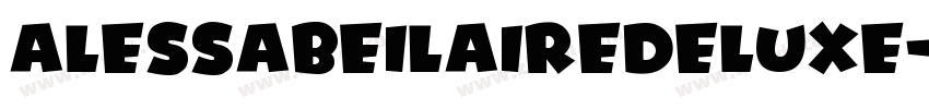 AlessaBeilaireDeluxe字体转换