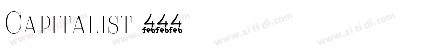 Capitalist字体转换