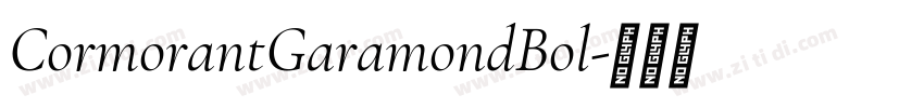 CormorantGaramondBol字体转换 CormorantGaramondBol字体转换