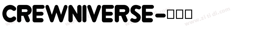 Crewniverse字体转换