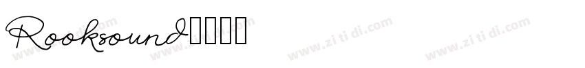 Rooksound字体转换