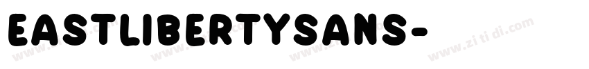 Eastlibertysans字体转换