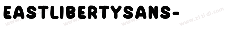 Eastlibertysans字体转换