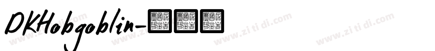 DKHobgoblin字体转换
