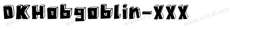 DKHobgoblin字体转换
