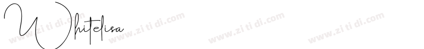 Whitelisa字体转换