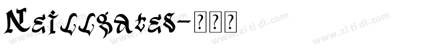 Neillgates字体转换
