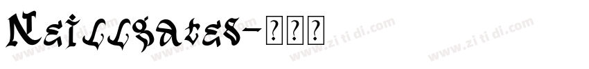 Neillgates字体转换
