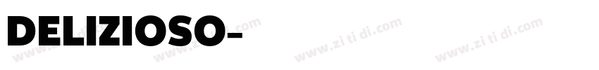 delizioso字体转换