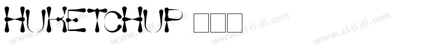 HUKetchup字体转换
