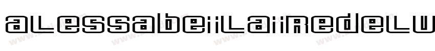 AlessaBeilaireDeluxe字体转换