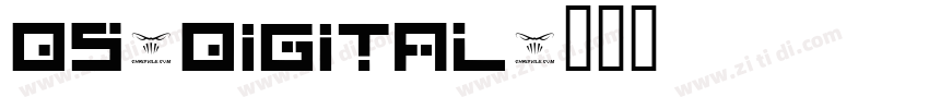 DS-Digital字体转换