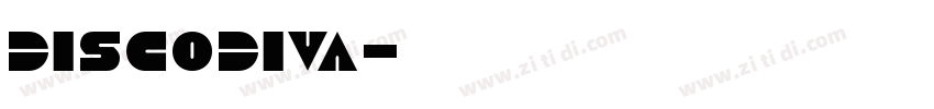 DiscoDiva字体转换