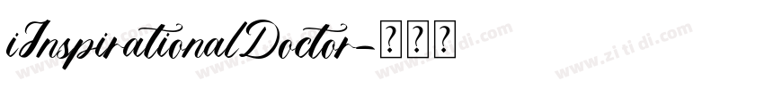 iInspirationalDoctor字体转换
