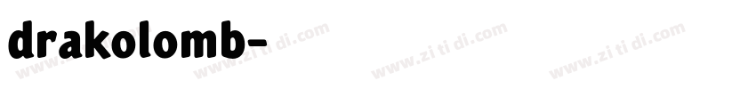 drakolomb字体转换