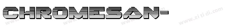 ChromeSan字体转换