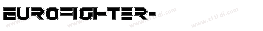 Eurofighter字体转换