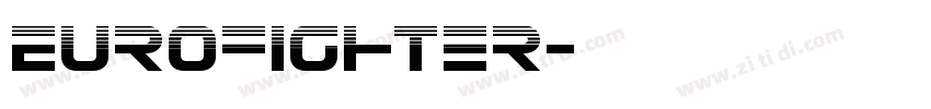 Eurofighter字体转换