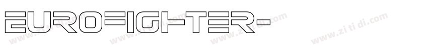 Eurofighter字体转换