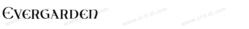 Evergarden字体转换