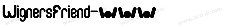 WignersFriend字体转换