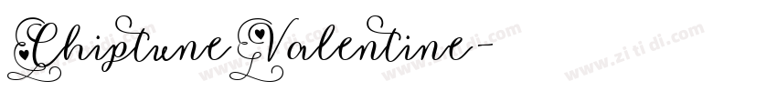 ChiptuneValentine字体转换