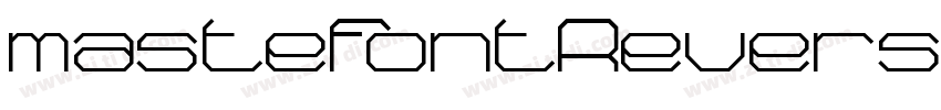 mastefontReverse字体转换