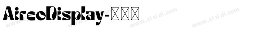 AireoDisplay字体转换