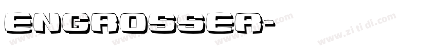engrosser字体转换
