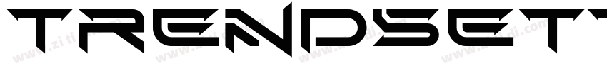 Trendsetter字体转换