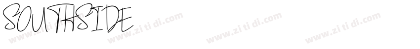 SOUTHSIDE字体转换