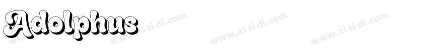 Adolphus字体转换