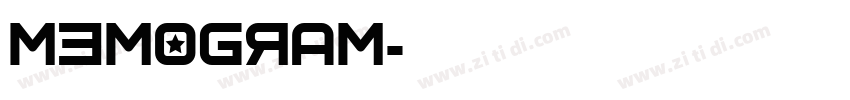 Memogram字体转换