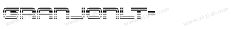 granjonlt字体转换