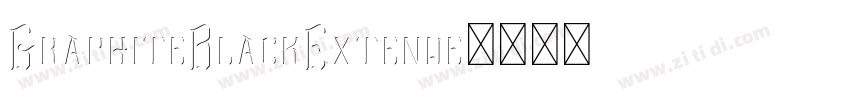 GraphiteBlackExtende字体转换