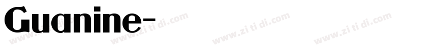 Guanine字体转换