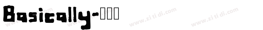 Basically字体转换