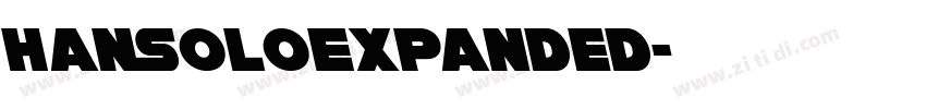 HanSoloExpanded字体转换
